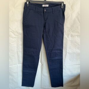 Hollister Dark Blue Straight Leg Pants